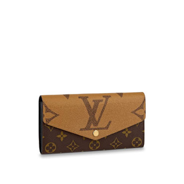 Louis Vuitton Sarah Wallet Monogram in Brown M80726