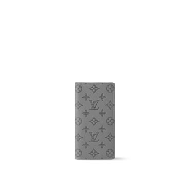 Louis Vuitton Brazza Wallet Monogram Shadow Leather M81335