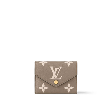 Louis Vuitton Victorine Wallet Bicolour Monogram Empreinte Leather M81861