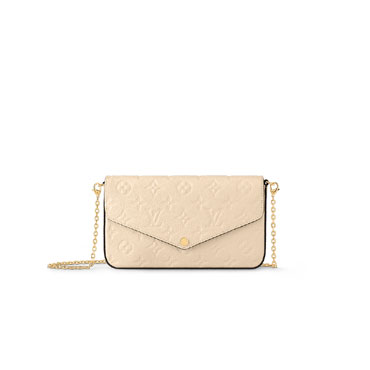 Louis Vuitton Felicie Pochette Monogram Empreinte Leather M82363