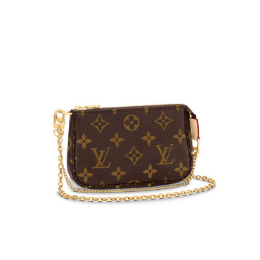 Louis Vuitton Mini Pochette Accessoires On Chain Monogram M82510