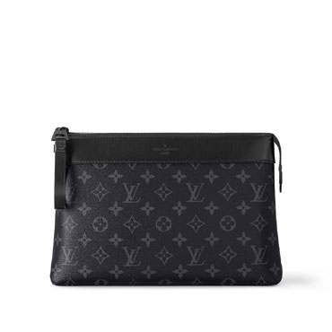 Louis Vuitton Pochette Voyage Monogram Eclipse M82543