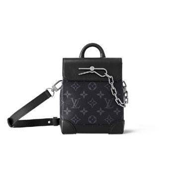 Louis Vuitton Nano Steamer Monogram Eclipse M82774