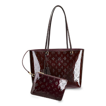 Louis Vuitton Long Beach MM Monogram Vernis M90475