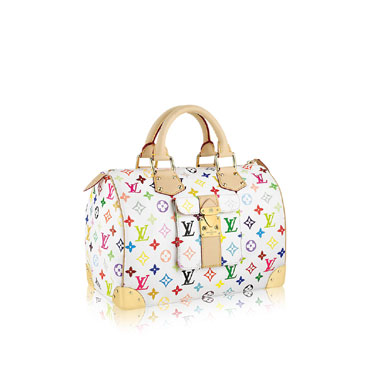 Louis Vuitton speedy 30 monogram multicolore canvas bag M92643