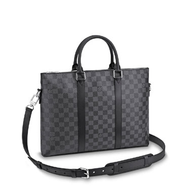 Louis Vuitton Anton Briefcase Damier Graphite Canvas N40024