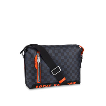 LV Discovery Messenger PM Damier Cobalt Canvas N40159