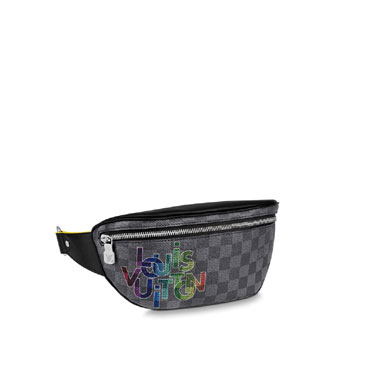 Louis Vuitton Bumbag Damier Graphite Canvas in Grey N40276