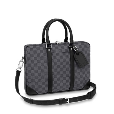 Louis Vuitton Porte-Documents Voyage PM Damier Graphite Canvas N40445