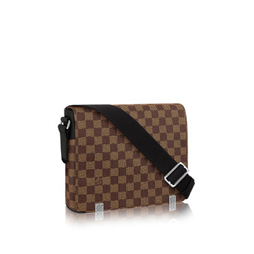 Louis Vuitton Damier Ebene Canvas Cross Body Bag District PM N41031