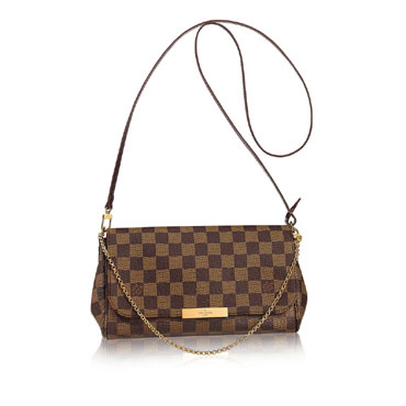 Louis Vuitton favorite mm damier ebene canvas bag N41129