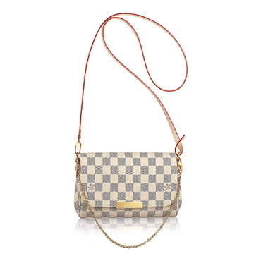 Louis Vuitton favorite pm damier azur N41277