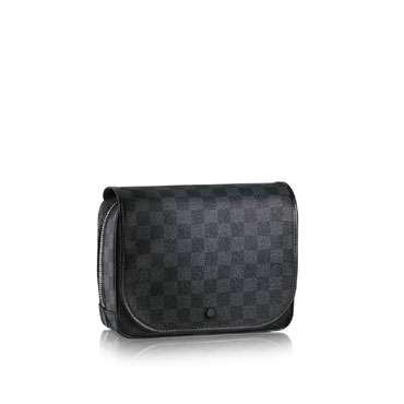 Louis Vuitton Hanging Toiletry kit Damier Graphite Canvas N41419