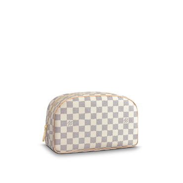 Louis Vuitton Toiletry Kit Damier Azur Canvas N41420