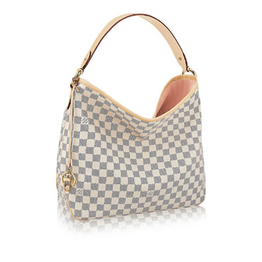 Louis Vuitton delightful mm damier azur canvas bag N41607