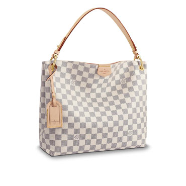 Louis Vuitton Graceful PM Damier Azur Canvas N42249