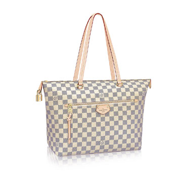 Louis Vuitton iena mm damier azur canvas bag N44040