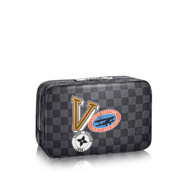 Louis Vuitton Toilet Pouch GM LV League N47517