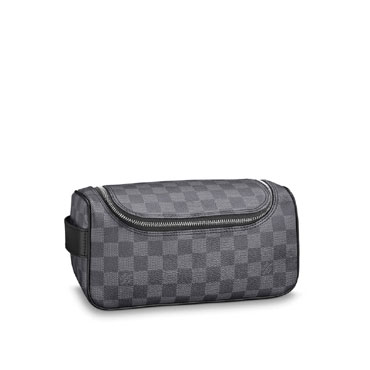 Louis Vuitton Toiletry Pouch Damier Graphite Canvas N47625