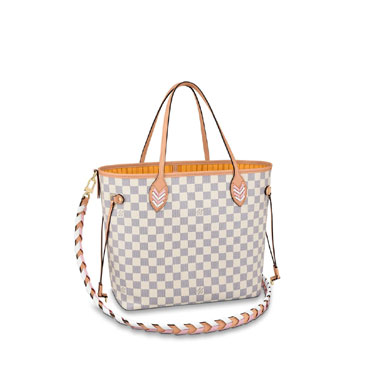 Louis Vuitton Neverfull MM Damier Azur Canvas N50047