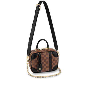 Louis Vuitton Valisette Souple BB Damier Ebene N50063