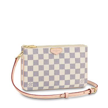 Louis Vuitton Double Zip Pochette N60460