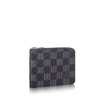 Louis Vuitton Zippy Compact Wallet for Men in Damier Canvas N61258