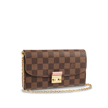 Louis Vuitton Croisette Wallet Damier Ebene N61273