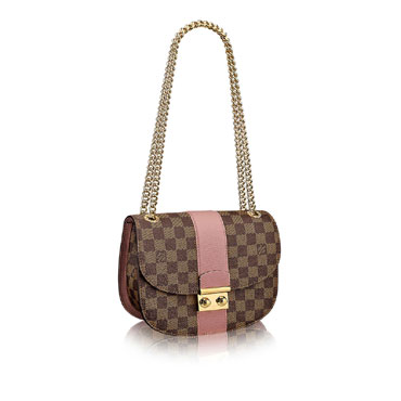 Louis Vuitton wight damier ebene canvas bag N64418