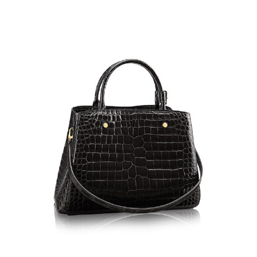 Louis Vuitton montaigne mm crocodile brillant N92324