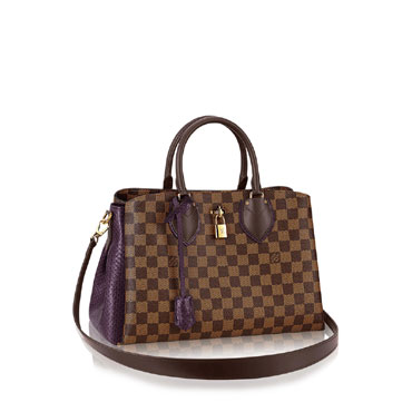 Louis Vuitton normandy damier ebene canvas bag N93023