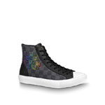 Louis Vuitton Tattoo Sneaker Boot in Grey 1A5Z0T