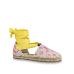 Louis Vuitton Starboard Flat Espadrille in Rose 1A8GC8