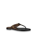 Louis Vuitton Sunny Flat Thong in Black 1A8NSP