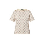 Louis Vuitton Monogram Print Bateau T-Shirt 1AFFYM