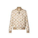 Louis Vuitton Reversible Floral Monogram Bomber Jacket 1AFGCT