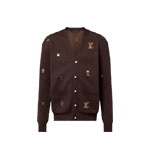 Louis Vuitton Embroidered Cotton Cardigan 1AFIV0