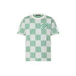 Louis Vuitton Damier Knitted Short-Sleeved Crewneck 1AFIX5