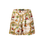 Louis Vuitton Monogram Silk Drawstring Shorts 1AFRK6