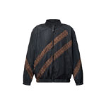 Louis Vuitton Monogram Stripe Zip-Up Jacket 1AGGK3