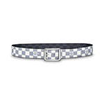 LV Reverso 40mm Reversible Belt Damier Cobalt Canvas M0040Q