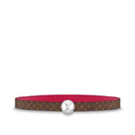 Louis Vuitton Circle 25mm Reversible Belt Monogram M0056U