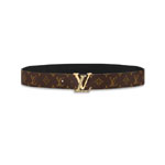 Louis Vuitton Diamond 40MM Reversible Belt Monogram Eclipse Canvas M0381T