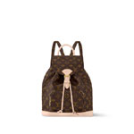 Louis Vuitton Montsouris PM Backpack Monogram Canvas Brown M11198