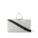 Louis Vuitton Keepall Bandouliere 50 Bag Monogram Shadow M24954