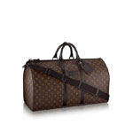 Louis Vuitton Waterproof Keepall 55 Monogram Macassar M41411