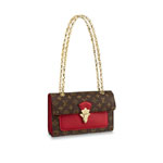 Louis Vuitton Luxury Monogram Canvas and Leather Victoire bag M41731