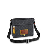 Louis Vuitton Besace Zippee Monogram Eclipse Canvas M45214