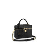 Louis Vuitton Vanity PM Monogram Empreinte Leather in Black M45598