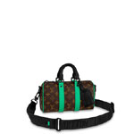 LV Keepall Bandouliere 25 Monogram Macassar Canvas M46249